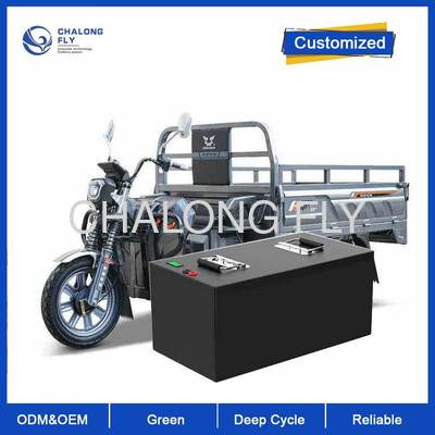 Batteria al litio da 60V 45Ah per carrello da golf elettrico con tecnologia LiFePO4 resistente al freddo e lunga durata del ciclo