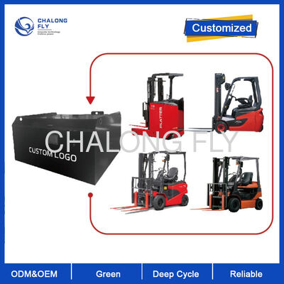 120V 200Ah LiFePO4 batteria per carrelli elevatori.
