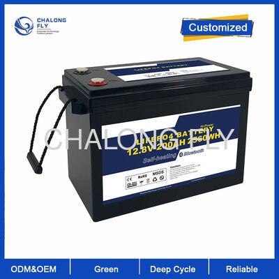 Batteria per camper LiFePO4 da 12 V 300 Ah con oltre 6000 cicli e impermeabilità IP67 per accumulo di energia portatile a ciclo profondo