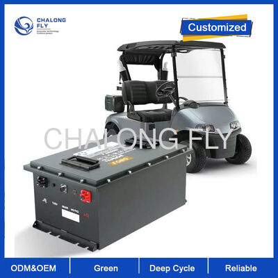 Batteria per carrello da golf LiFePO4 da 72V 150Ah con più di 6000 cicli profondi e protezione IP65 a prova di tempo