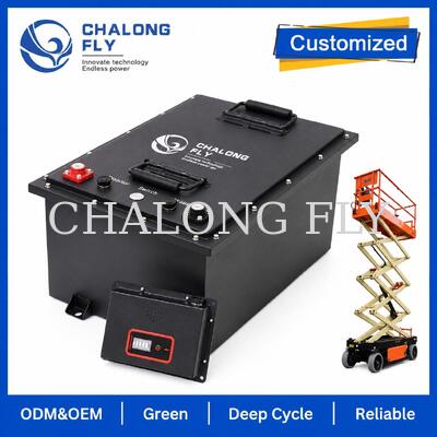 24V 48V LiFePO4 Batteria per piattaforme di lavoro aeree 105Ah 280Ah per ascensori a forbice