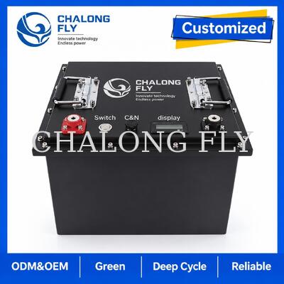 Batteria LiFePO4 OEM personalizzata con BMS intelligente e involucro in metallo per sollevatori a forbice DC e piattaforme aeree