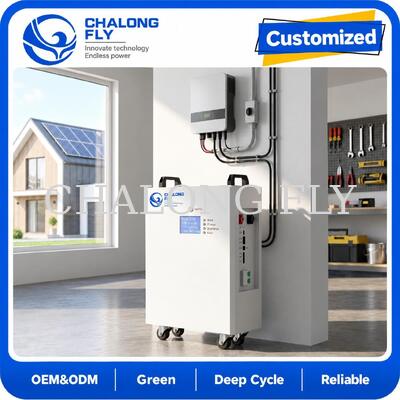 Sistema di accumulo di energia residenziale da 15 kWh 16 kWh 51,2 V Powerwall Batteria solare per backup domestico